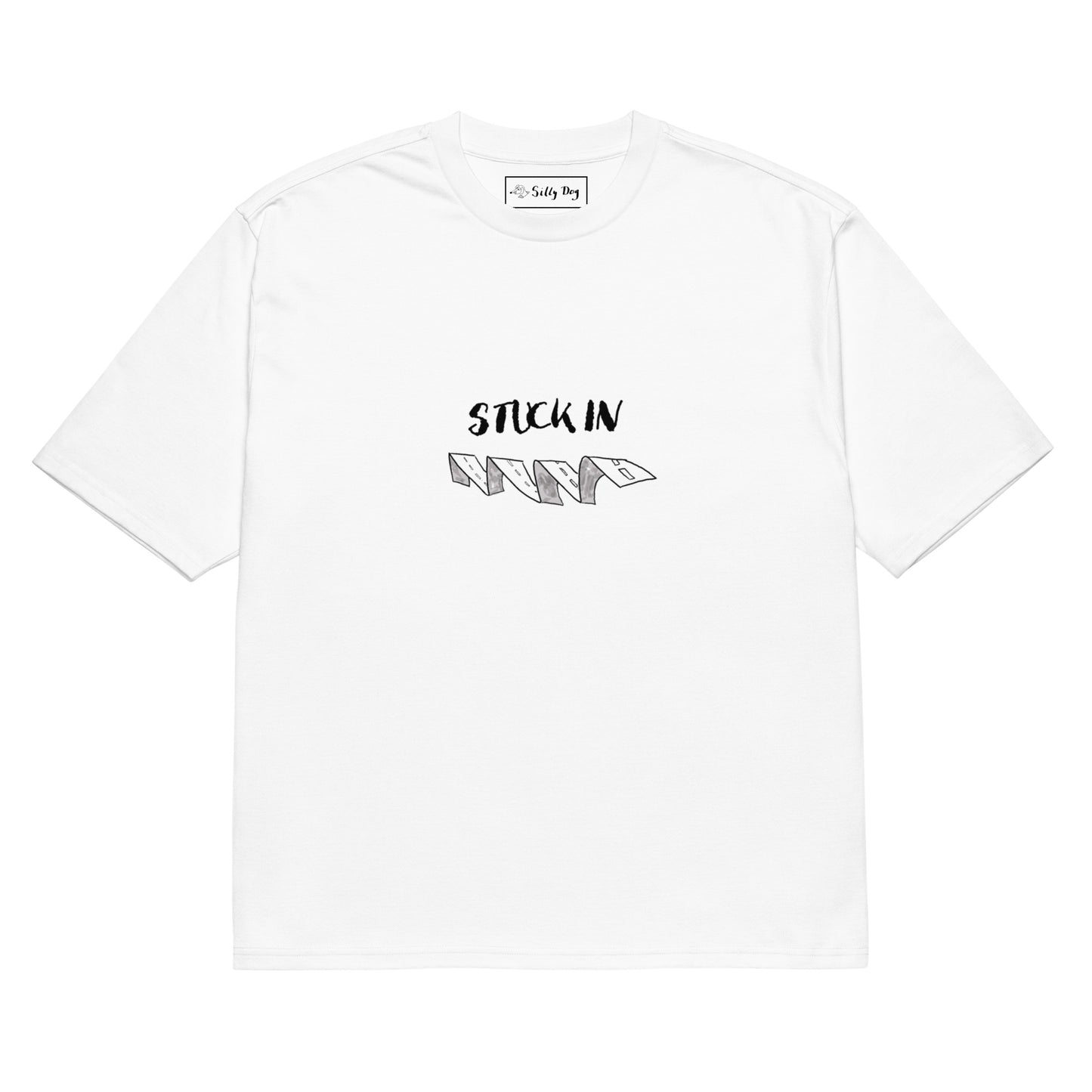 Oversized Heavy T-Shirt - STUCK IN TRAFFIC