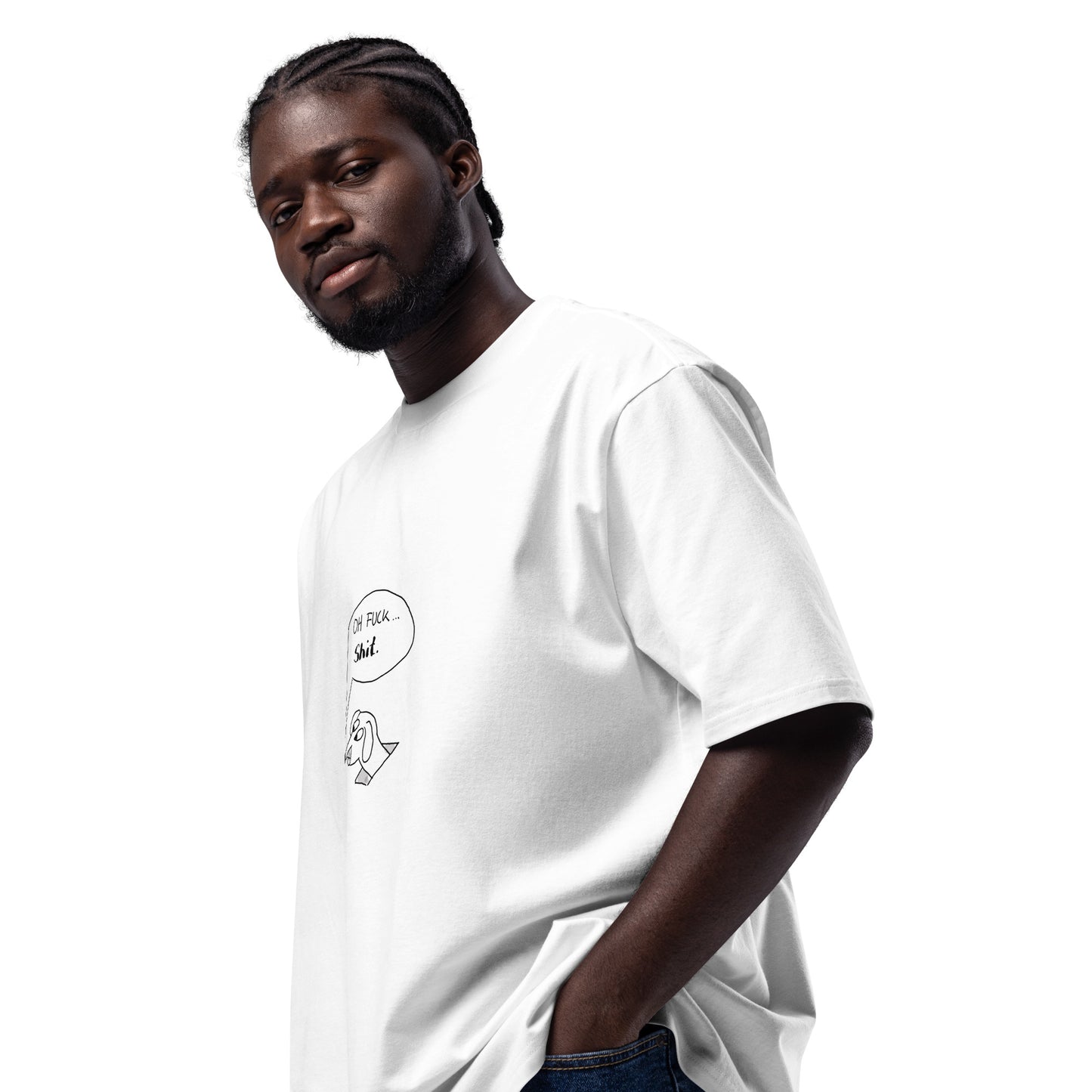 Oversized Heavy T-Shirt - SILLY DOG