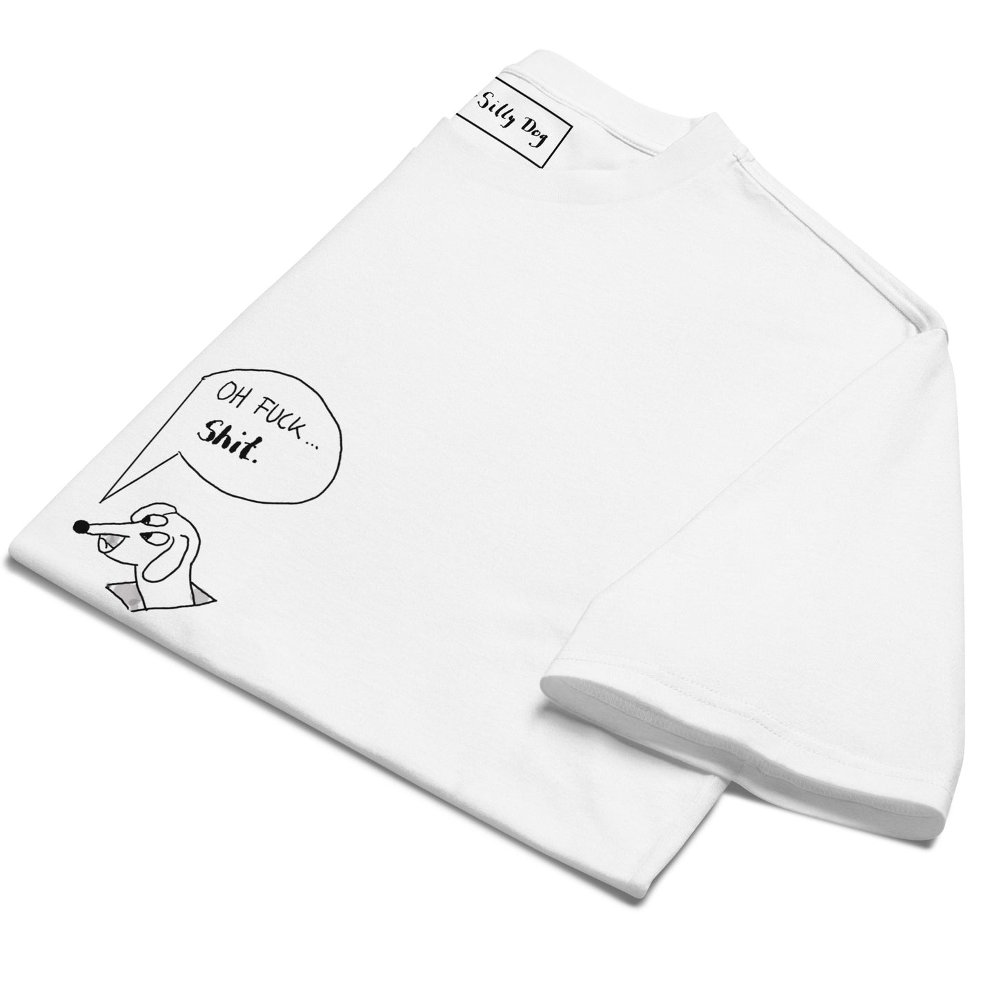 Oversized Heavy T-Shirt - SILLY DOG